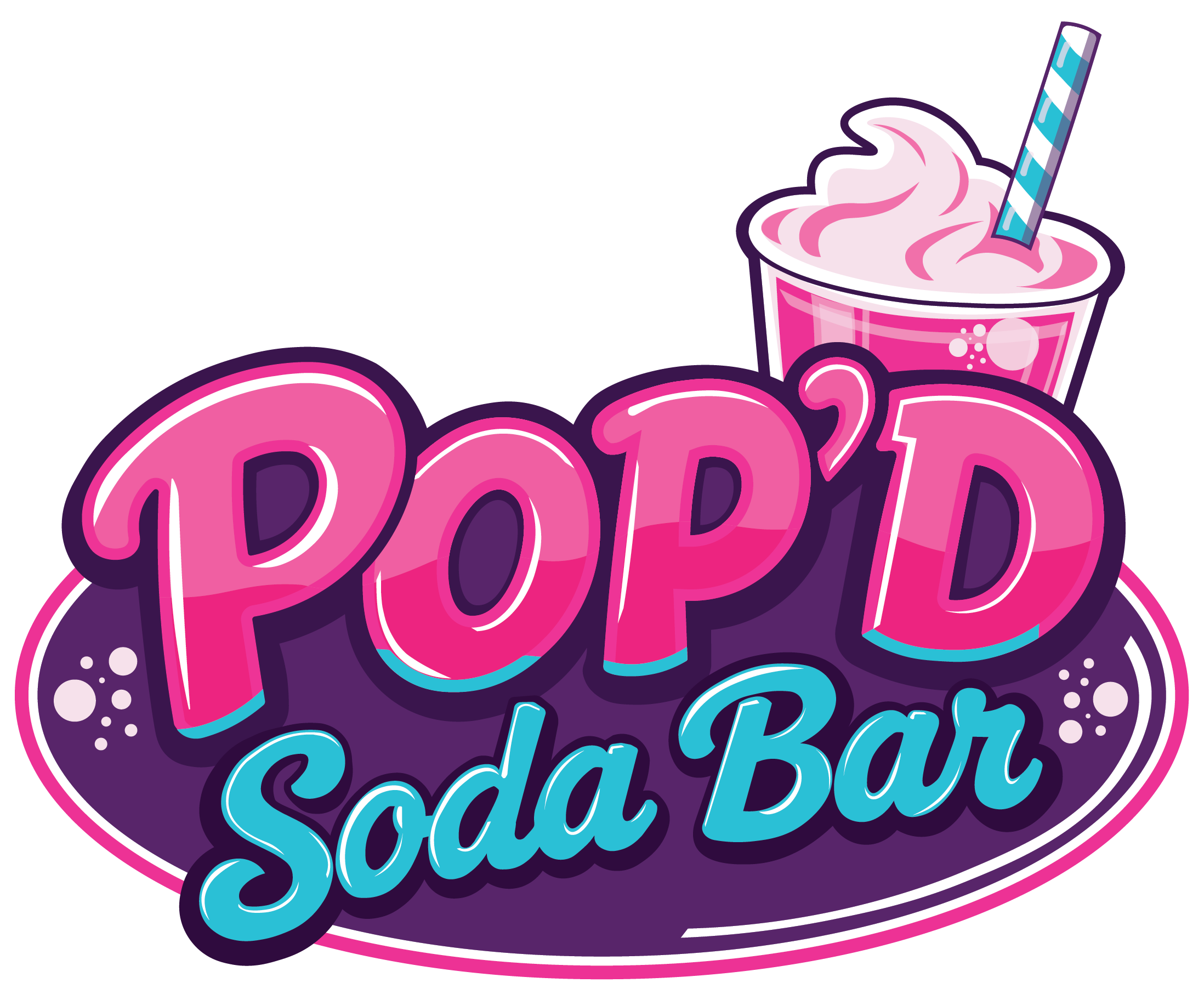 Pop'd Soda Bar logo